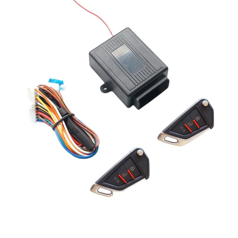 Auto Passive Keyless Entry PKE Alarm System With Push Button Start Stop 12V